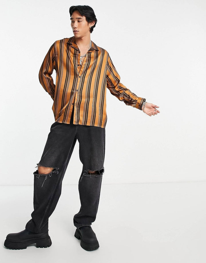 BROWN STRIPE - teesget