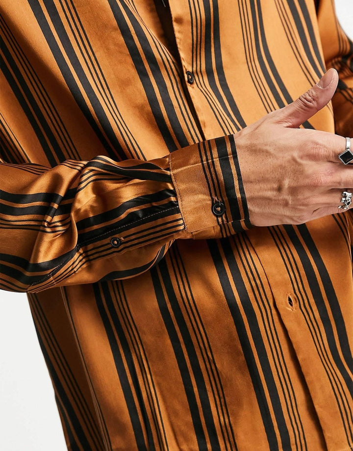 BROWN STRIPE - teesget