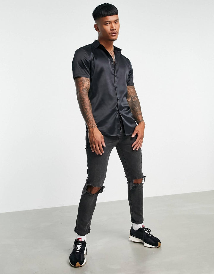 SKINNY BLACK - teesget